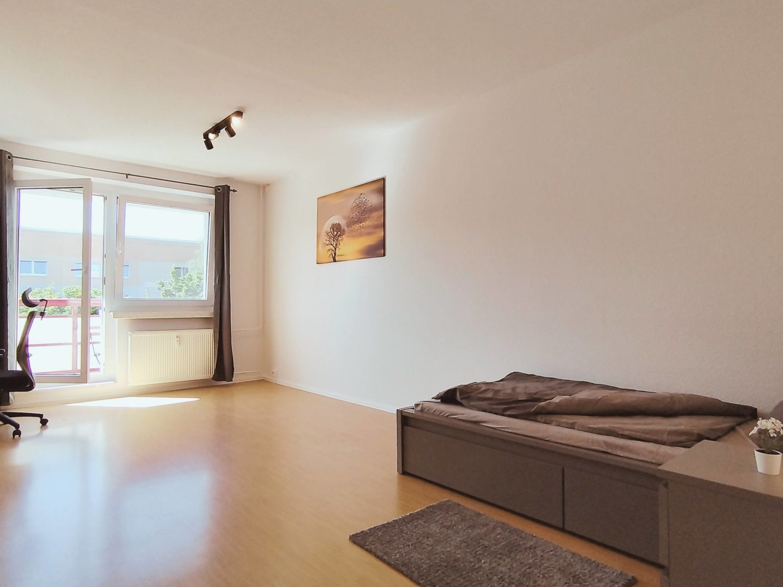 WG-Zimmer Leipzig Schlafraum