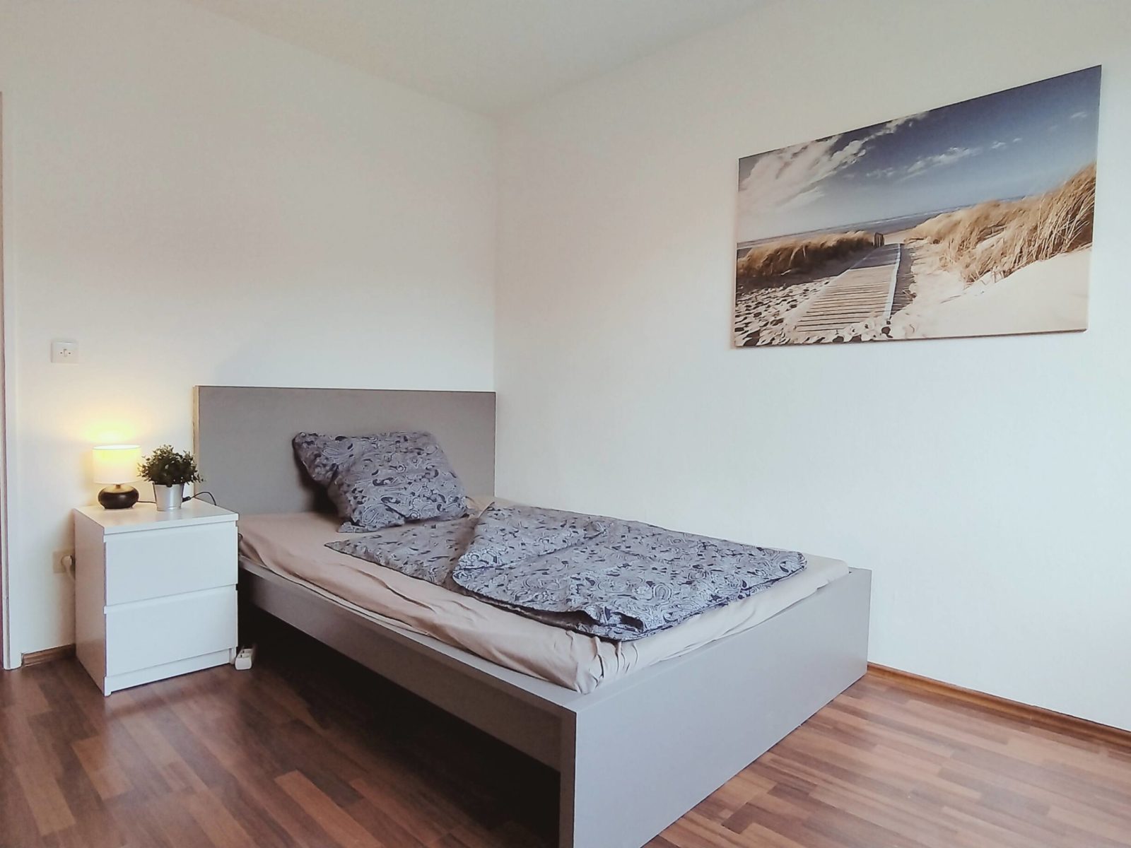 WG-Zimmer Wilhelmshaven Schlafraum